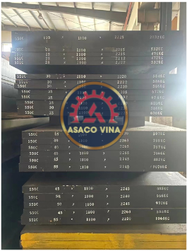 Thép tấm S50C/1050/C50 - Thép ASACO VINA - Công Ty TNHH ASACO VINA